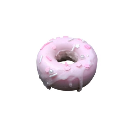 Jabón de glicerina de coco de forma donut