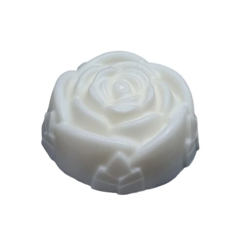 Jabón de glicerina skin care de arroz forma de flor