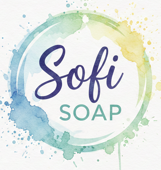 logotipo de acuarela sofisoap